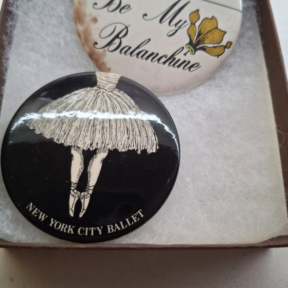 Valentine's or Balanchine's: New York City Ballet Gorey & Be My Balanchine Pins